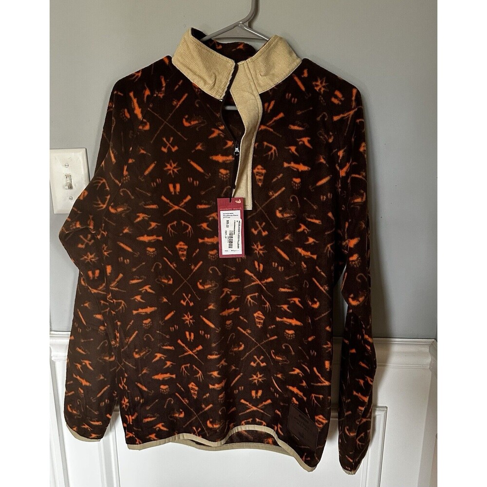 NWT Men’s Southern Marsh Fleece 1/4 Zip Pullover Size X-small